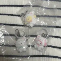 サンリオ ふわふわスノー めじるしキーホルダー