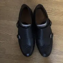 LOTTUSSE ダブルモンクストラップ ブラック