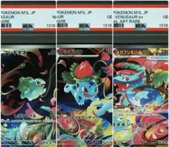 【PSA10】メガフシギバナ 進化ライン　3連番　まとめて　ポケモンカード