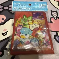 ポケモンカード デッキシールド ニャオハ・ホゲータ・クワッスの贈り物
