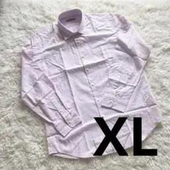 新品✨DoCLASSE ドゥクラッセ 長袖 ドレスシャツ ピンク Lサイズのサムネイル