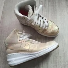 レア 16000円★NIKE ナイキ 白 エアフォースワン スニーカー 24.5