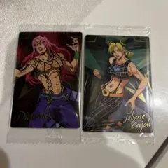 ジョジョの奇妙な冒険ウエハース　空条徐倫 ディアボロ