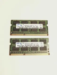 中古Samsung メモリ 2GB 2枚セット M471B5673FH0-CF8のサムネイル