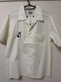 【新品・美品】サッカージャンキー 半袖シャツ ホワイト Mサイズのサムネイル