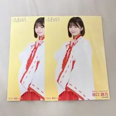 NMB48 谷口詩乃 2026 February ランダム生写真B - メルカリ