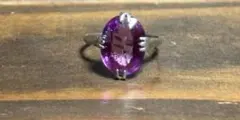 Vintage シルバー　ストーン　リング　指輪