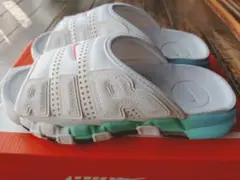 Air More Uptempo Slide アクア　26cm