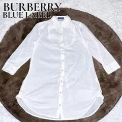 BURBERRY BLUE LABEL バーバリー ロングシャツ ノバチェック