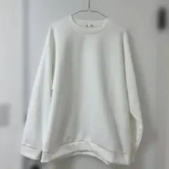 白トレーナー スウェット