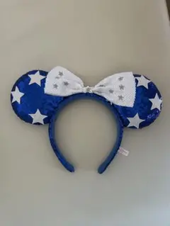 ディズニー 星柄 リボン カチューシャ