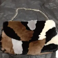 未使用　グレースコンチネンタル　ファーバッグ