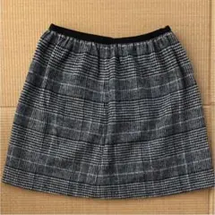 【未使用】SLOBEIENA●イエナスローブ●グレンチェック●スカート