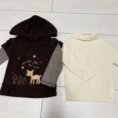 babyGap パーカー とセーター 80cm のセット