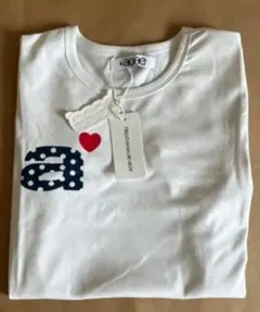 aeae ハートロゴTシャツ ネイビー24 - メルカリ