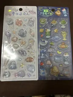 きゅるるんシール　二枚セット