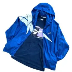 美品 90s ヴィンテージ REEBOK ナイロンジャケット Tシャツ セット売