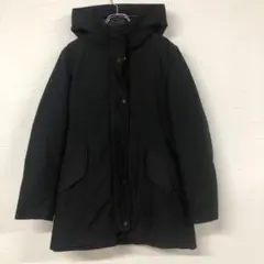 z-721 UNIQLO フード付き黒ダウンジャケット