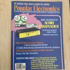 【雑誌】Popular Electronics 1977年11月号