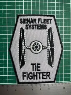 アイロンワッペン★SIENAR FLEET SYSTEMS TIE FIGHTE