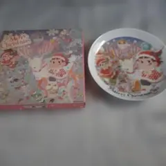 不二家 ペコちゃん プレート 2012 、2013 クリスマス　2枚セット