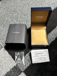 GRANDEUR グランドール 機械式腕時計 空箱 ケース 取説 コマ付き