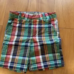 baby GAP チェック柄 ハーフパンツ 3歳用