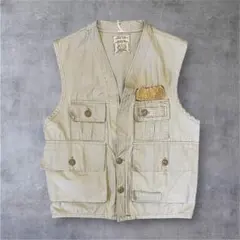70'S HUDSON BAY HERTER'S フィッシングベスト ベージュのサムネイル