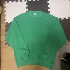 JERZEES 無地 クルーネック スウェット グリーン L