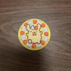 【シークレット】ポムポムプリン サンリオ biscuit4 刺繍缶バッチ