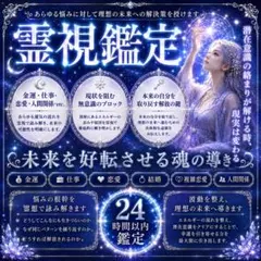 初回限定価格】金運 仕事 恋愛 復縁 結婚 家族 人間関係 【霊視鑑定