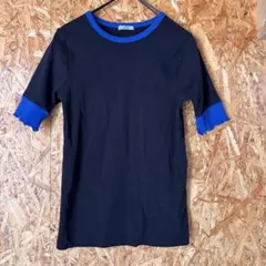 mysa 半袖 Tシャツ ブラック ブルーのサムネイル