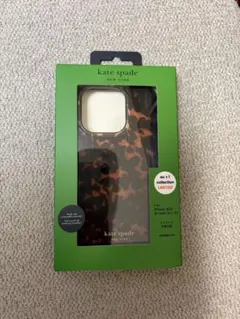 kate spade iPhone用ケース レオパード柄 限定版　15pro