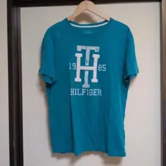 HILFIGER ターコイズ Tシャツ 1985のサムネイル
