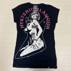 Hysteric Glamourバックビッグデザイン ギターガール Tシャツ美品