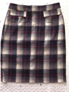 美品★&by Pinky&Dianne★チェック タイトスカート Size38のサムネイル