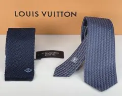 【新品箱付】LOUIS VUITTON ネクタイ 2本セット モノグラム シルク