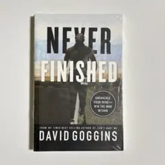 新品未開封NEVER FINISHED David Goggins