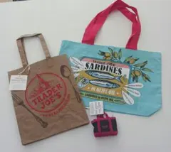 【新品未使用】３品　TRADER JOE'S エコバッグセット