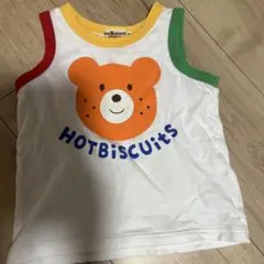 ミキハウス　ホットビスケッツ　タンクトップ　80cm