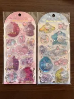 マイメロディ シナモロール ウォーターシール 2枚セット