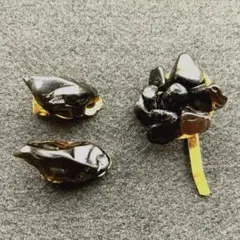 モリオン　ブラックオニキス イヤリング ポニーフック　3点セット