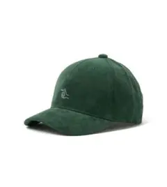 BEAMS HEART　ハンドサイン 細コーデュロイ キャップ　グリーン　緑