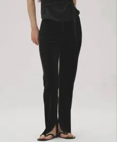 MEER. VELVET CAPRI PANTS ベルベットカプリパンツ - メルカリ