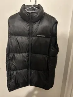 CONVERSE ブラック ダウンベスト Mサイズ