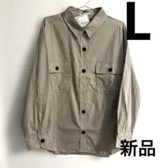新品 Blisterm 長袖シャツ ベージュL