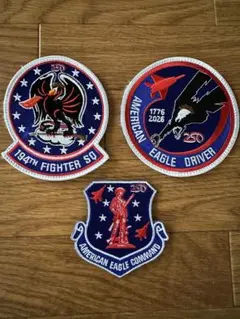 米空軍 嘉手納基地 第18弾薬中隊 パッチ ワッペン 3種セット 米空軍 嘉手納基地 第18弾薬中隊 パッチ ワッペン 3種セット - メルカリ