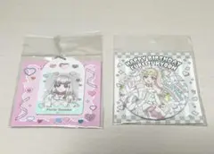 田中ぷりん　キミとアイドルプリキュア　ファッションシリーズ　バースデー缶バッチ