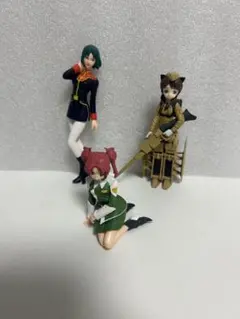 アニメスタイルフィギュア3体セット