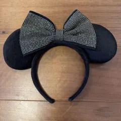 ディズニー　ミニーちゃんカチューシャ　スパンコールリボンのサムネイル